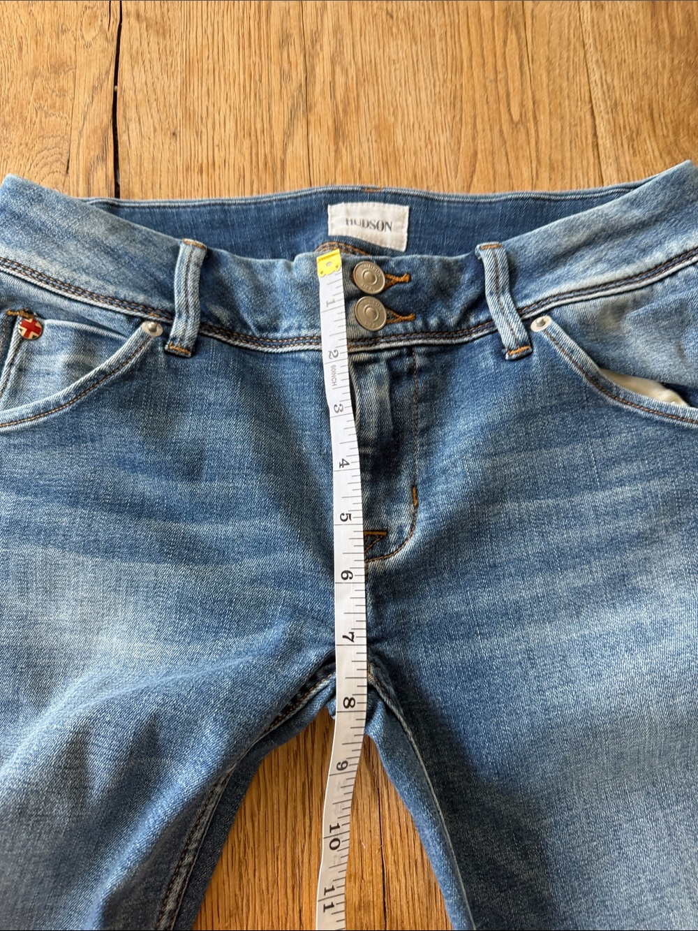 Hudson Jeans Colin Skinny Jeans Size 27 - Picture 5 of 8
